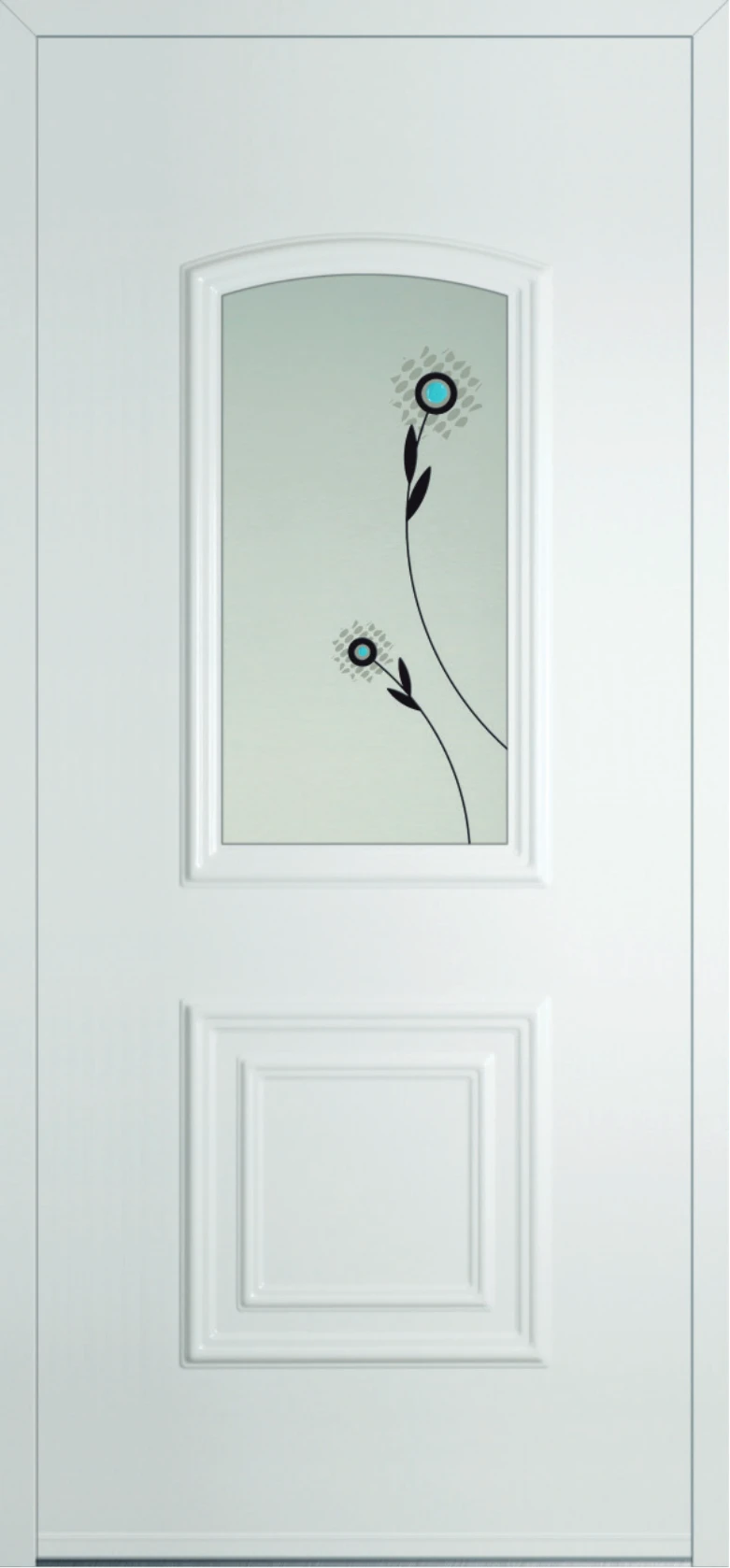 Porte blanche