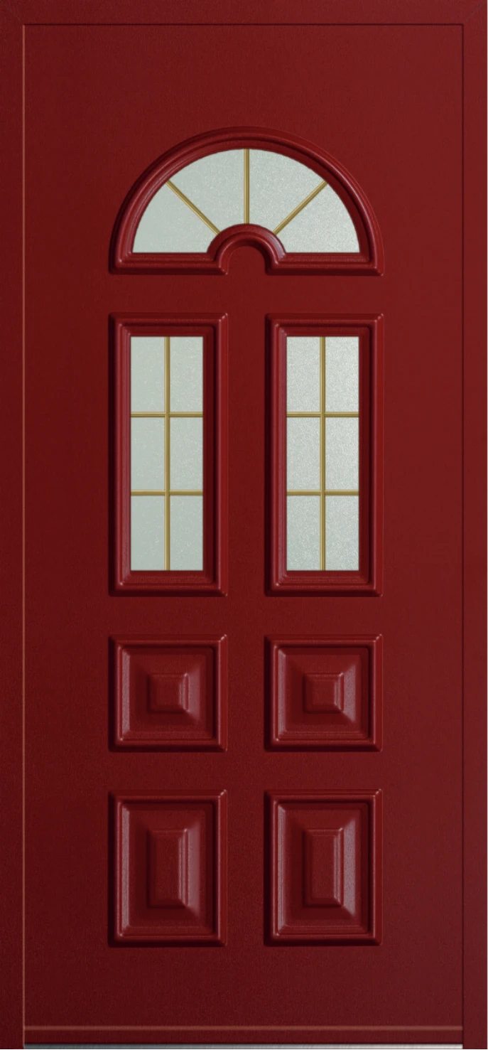 Porte rouge